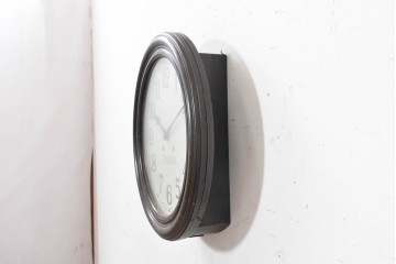 和製アンティーク　大正期　精工舎(SEIKOSHA、セイコー)　大型!!　丸型の掛け時計　(R-091853)