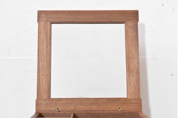 和製ヴィンテージ　ジョージナカシマ(George Nakashima)　ミラミラー(MIRA MIRROR)　BN311　木目の美しさと機能美が魅力のジュエリーボックス　(R-091861)