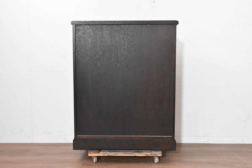 中古　美品　飛騨産業　キツツキ　プロヴィンシャルシリーズ　3面パネルの前扉と多彩な収納を備えたライティングビューロー　定価約54万円　(R-091863)