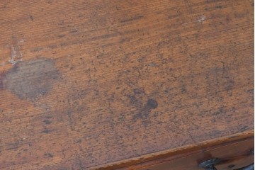 和製アンティーク　明治期　上手物　前面欅材　重厚な黒金具を配した仙台箪笥　(R-091864)