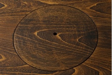 中古　美品　ダイニングテーブルと座卓の2通りで使える囲炉裏テーブル　定価約130万円　(R-091884)