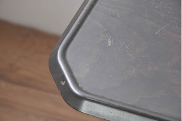 イタリアヴィンテージ　1960年頃　Olivetti(オリヴェッティ)　Arco Desk(アルコデスク)　直線的なフォルムが魅力のモダンなデスク　(R-091970)