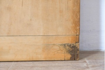 和製アンティーク　大正から昭和初期　古材を用いた素朴な木肌が魅力の天板　(R-091978)