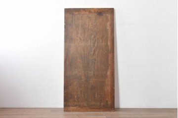 和製アンティーク　大正から昭和初期　古材を用いた素朴な木肌が魅力の天板　(R-091978)