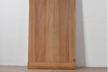 和製アンティーク　大正から昭和初期　桂(カツラ)材　美しい木目と素朴な風合いを楽しめる天板　(R-091979)