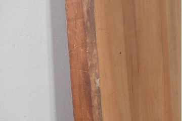 和製アンティーク　大正から昭和初期　桂(カツラ)材　美しい木目と素朴な風合いを楽しめる天板　(R-091979)