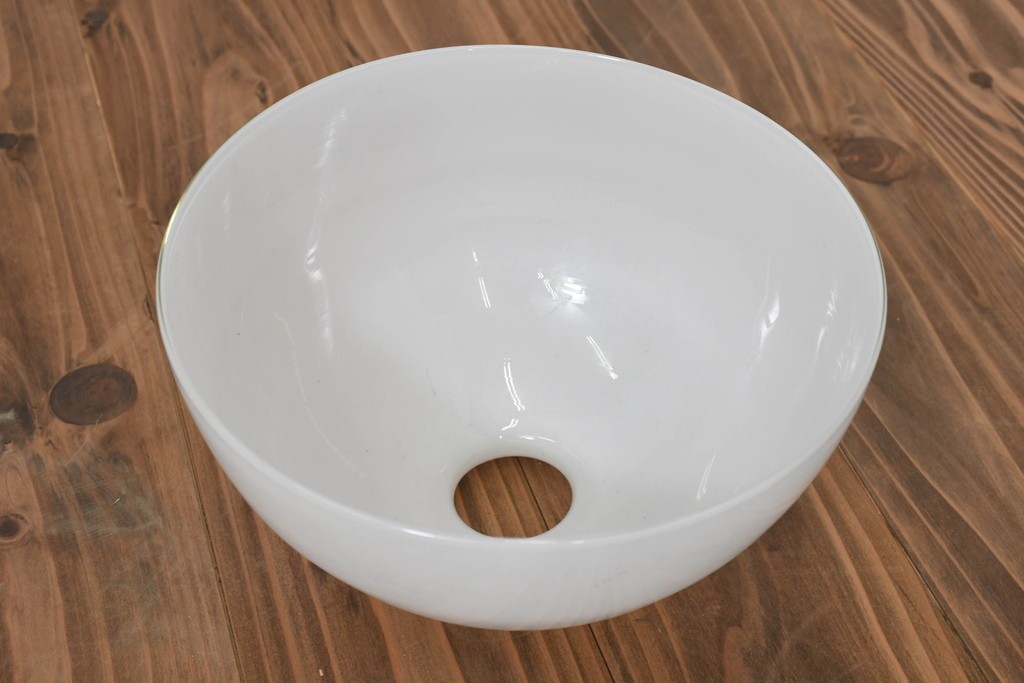 《引っ掛けシーリング式ペンダントライト加工費込み》　和製ヴィンテージ　ドーム型シェードがレトロなペンダントライト　(R-091992)