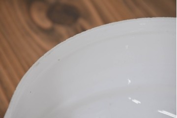 《引っ掛けシーリング式ペンダントライト加工費込み》　和製アンティーク　昭和初期から昭和中期　乳白色ガラスシェードのペンダントライト　(R-092006)