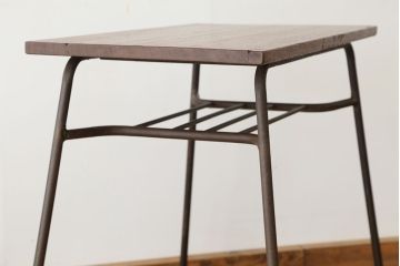 アンティーク家具　アンティーク　鉄脚テーブル(作業台・机)