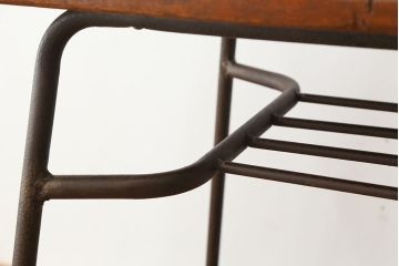 アンティーク家具　アンティーク　鉄脚テーブル(作業台・机)