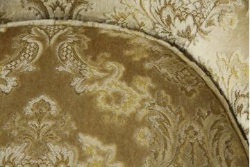 中古　美品!!　DREXEL HERITAGE(ドレクセルヘリテイジ)　Upholstery(アップホルスタリー)　エレガントな佇まいが魅力的な1人掛けソファ(1Pソファ、アームソファ、アームチェア、ラウンジチェア、サロンチェア、イージーチェア)(S-079078)