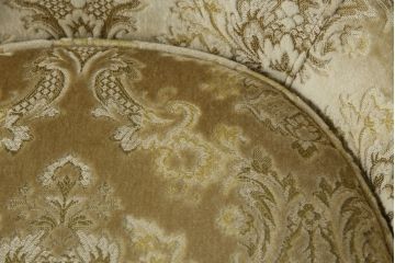 中古　美品!!　DREXEL HERITAGE(ドレクセルヘリテイジ)　Upholstery(アップホルスタリー)　エレガントな佇まいが魅力的な1人掛けソファ(1Pソファ、アームソファ、アームチェア、ラウンジチェア、サロンチェア、イージーチェア)(S-079079)