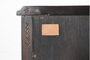 イタリアヴィンテージ　美品　象嵌の華やかな意匠が魅力のライティングビューロー　(S-090724)