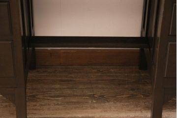 両袖デスクをリペア&カスタム!幅・高さをリサイズ。現状に近しい色味に着色し仕上げ。(両袖机、在宅ワーク、在宅用ワークデスク)