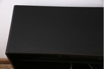 大正期の茶棚の見た目を変えずに綺麗にリペア!可動部の調整。木部の補修。(茶箪笥、収納棚、戸棚)