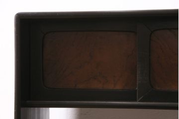 大正期の茶棚の見た目を変えずに綺麗にリペア!可動部の調整。木部の補修。(茶箪笥、収納棚、戸棚)