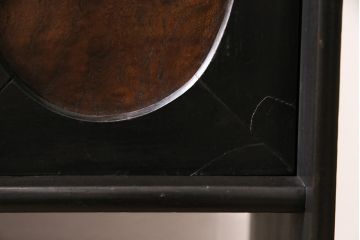 大正期の茶棚の見た目を変えずに綺麗にリペア!可動部の調整。木部の補修。(茶箪笥、収納棚、戸棚)
