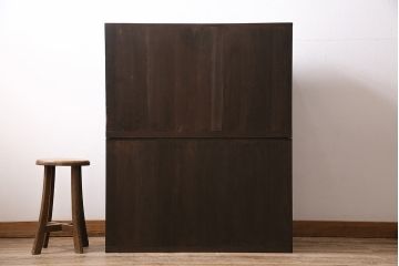 重ね箪笥の見た目を変えずに綺麗にリペア!傷んだ木部の補修。可動部の調整。天板の補強。現状に近しい色味に着色し仕上げ。(衣装箪笥、収納箪笥、引き出し)