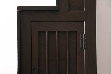 階段箪笥をリペア&カスタム!可動式の棚板を設置。欠損した取っ手を取り付け。引き出しの底板を張り替え。(収納棚、戸棚、時代箪笥)