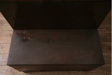 階段箪笥をリペア&カスタム!可動式の棚板を設置。欠損した取っ手を取り付け。引き出しの底板を張り替え。(収納棚、戸棚、時代箪笥)