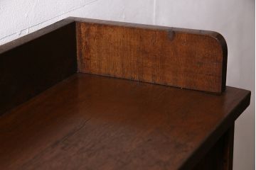 昭和中期の本棚の見た目を変えずに綺麗にリペア!クリーニング、傷んだ木部の補修。ワックス仕上げ。(オープンラック、シェルフ、ロッカー)