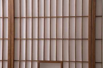 障子戸4枚をリペア&カスタム!障子をプラスチック障子に張り替え。引手を取り付け。(引き戸、建具)