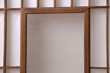 障子戸4枚をリペア&カスタム!障子をプラスチック障子に張り替え。引手を取り付け。(引き戸、建具)