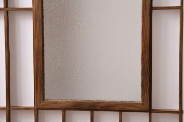 障子戸4枚をリペア&カスタム!障子をプラスチック障子に張り替え。引手を取り付け。(引き戸、建具)