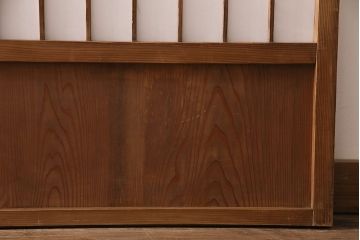 障子戸4枚をリペア&カスタム!障子をプラスチック障子に張り替え。引手を取り付け。(引き戸、建具)