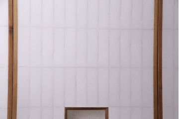 障子戸4枚をリペア&カスタム!障子をプラスチック障子に張り替え。引手を取り付け。(引き戸、建具)
