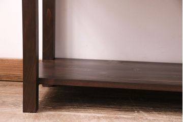明治期の刀箪笥をリペア&カスタム!可動部の調整を行い、木製脚を取り付け。(収納箪笥、チェスト、サイドボード)