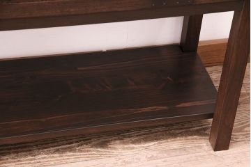 明治期の刀箪笥をリペア&カスタム!可動部の調整を行い、木製脚を取り付け。(収納箪笥、チェスト、サイドボード)