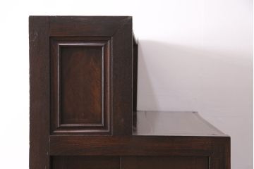 明治期の重ね箪笥をリペア&カスタム!取り外し可能な棚板を新たに製作。1トーン落ち着いた色味に着色し仕上げ。(収納棚、時代箪笥、引き出し)