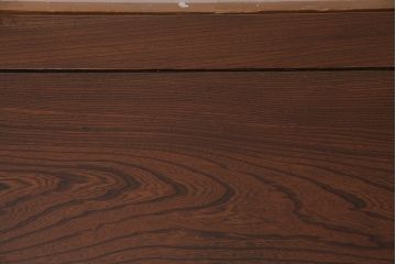 昭和初期の座卓の見た目を変えずに綺麗にリペア!輪染み、傷の補修。赤味がかった茶色で着色し仕上げ。(ローテーブル)