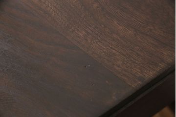 昭和初期の平机の見た目を変えずに綺麗にリペア!可動部の調整。傷補修。現状に近しい色味に着色し仕上げ。(ワークデスク、在宅ワーク)