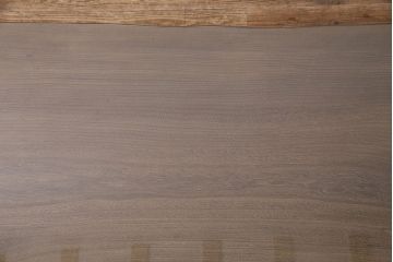 IDC大塚家具の一枚板座卓をリペア&カスタム!クリーニングを行い、強化ガラス天板を新たに製作。(ローテーブル)