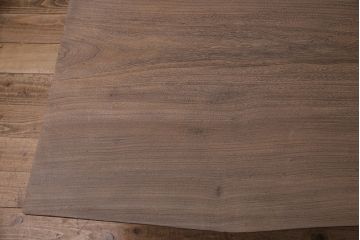 IDC大塚家具の一枚板座卓をリペア&カスタム!クリーニングを行い、強化ガラス天板を新たに製作。(ローテーブル)