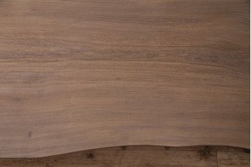 IDC大塚家具の一枚板座卓をリペア&カスタム!クリーニングを行い、強化ガラス天板を新たに製作。(ローテーブル)