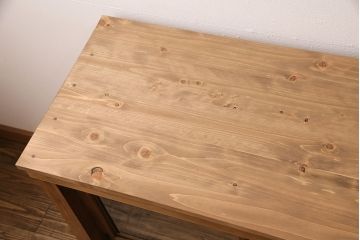 大正期の戸棚をリペア&カスタム!天板を取り付け。現状に近しい色味に着色し仕上げ。(収納棚、飾り棚、キャビネット)