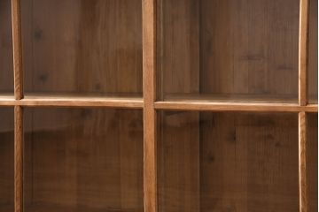 大正期の戸棚をリペア&カスタム!天板を取り付け。現状に近しい色味に着色し仕上げ。(収納棚、飾り棚、キャビネット)