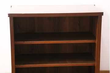 戸棚をリペア&カスタム!可動部の調整を行い、ガラスをクリアガラスへ入れ替え。(収納棚、キャビネット、サイドボード)