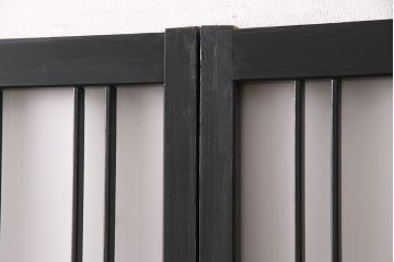 昭和中期のガラス戸2枚をリペア&カスタム!高品質リペア済み商品を設置場所に合わせてリサイズ。(引き戸、建具)
