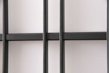 昭和中期のガラス戸2枚をリペア&カスタム!高品質リペア済み商品を設置場所に合わせてリサイズ。(引き戸、建具)