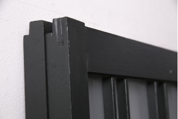 昭和中期のガラス戸2枚をリペア&カスタム!高品質リペア済み商品を設置場所に合わせてリサイズ。(引き戸、建具)