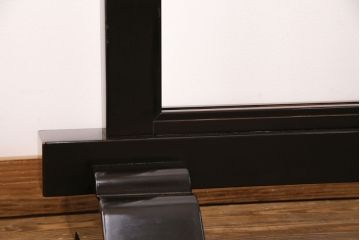 昭和中期の衝立の見た目を変えずに綺麗にリペア!クリーニング、色剥げの補修。(パーテーション、つい立て)