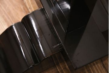 昭和中期の衝立の見た目を変えずに綺麗にリペア!クリーニング、色剥げの補修。(パーテーション、つい立て)