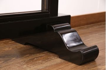 昭和中期の衝立の見た目を変えずに綺麗にリペア!クリーニング、色剥げの補修。(パーテーション、つい立て)
