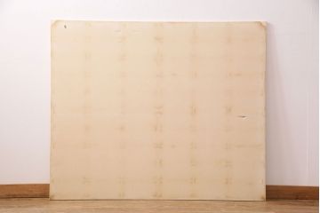 昭和中期の衝立の見た目を変えずに綺麗にリペア!クリーニング、色剥げの補修。(パーテーション、つい立て)