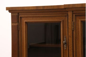 ドレクセルヘリテイジのテレビボードをリペア&カスタム!可動部の調整を行い、背面穴開け加工。(ローボード、収納棚、キャビネット)