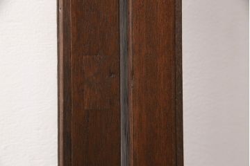 昭和中期のガラス戸3枚をリペア&カスタム!設置場所に合わせてリサイズ。欠損した引き手を取り付け。外部用塗装で仕上げ。(引き戸、建具)